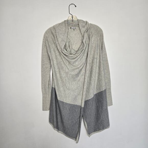 Smartwool Edgewood Wrap Sweater Merino Wool Lightweight Colorblock Women Small - Picture 10 of 14